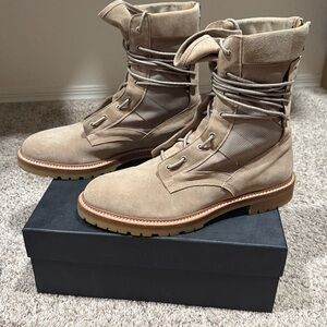 Amiri Combat Boots - super clean, size 13